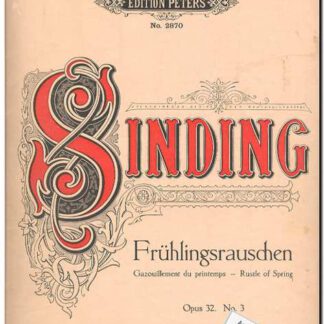 Frühlingsrauschen Op 32 Nr 3