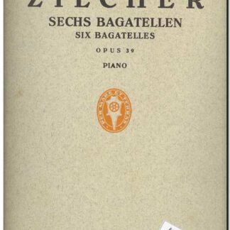 Sechs bachatellen Op. 39