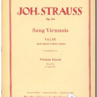 Sang Viennos Op 354