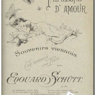 Souvenirs viennois pour piano Op 59,1