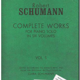 Complete works for piano solo volume 5