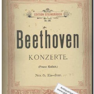 Konzerte no. 5 Es-dur op.73 (2 stuks)