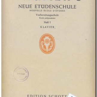 Thumer's Neue Etudenschule Heft I