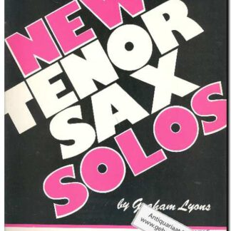 New alto sax solos Book I (very easy-medium)