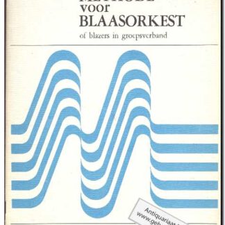 Methode voor blaasorkest: tenor-sax