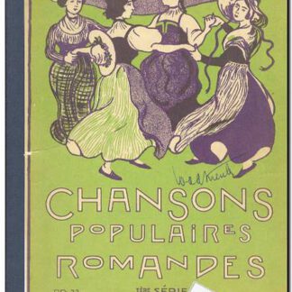 Chansons populaires romandes Op. 33