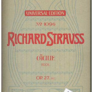 Cacilie opus 27 no. 2