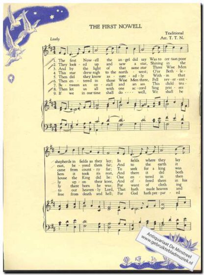 Woman's journal Book of carols - Afbeelding 2