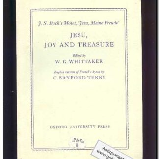 Jesu, joy and treasure (Text: English)