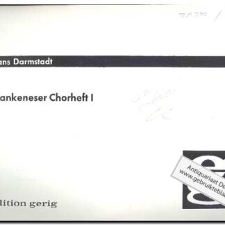 Blankeneser chorheft 1 (Text: Deutsch)
