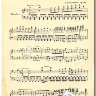 An die freude op.125 (Text: Deutsch)