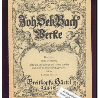 Kantate zum 2. Ostertag BWV 6