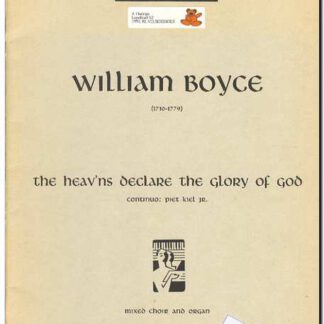 The heav'ns declare the glory of God