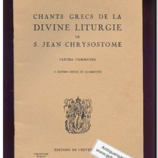 Chants grecs de la divine litugie