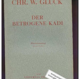 Der betrogene kadi (Text: Deutsch)