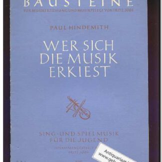 Wer sich die Musik erkiest (Text: Deutsch)