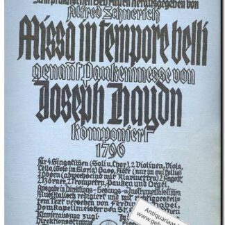 Paukenmesse (Text: latin)