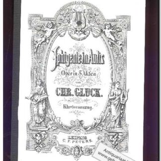 Iphigenie in Aulis Oper in 3 Akten