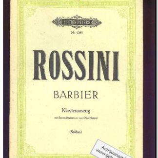 Barbier von Sevilla (Text: Italiano/Deutsch))