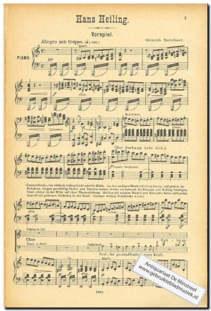 Hans Heiling (Text: Deutsch) - Afbeelding 2