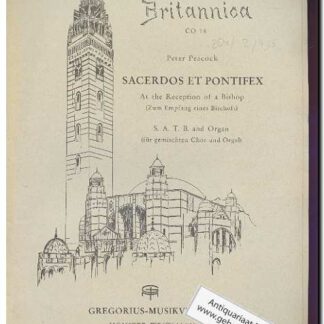 Sacerdos et pontifex (Text: Latin)