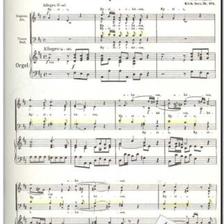 Missa Brevis in B KV275 (Text: Latin)