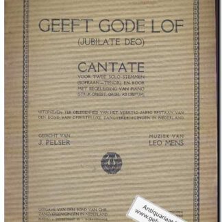 Geeft Gode lof