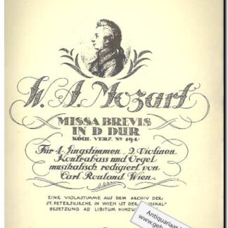 Missa brevis D-Dur