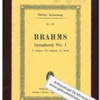 Symphony no. 1 c minor