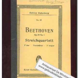Streich quartett F-dur op.59 no.1
