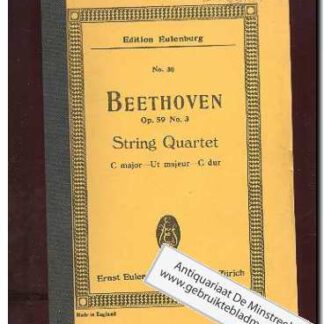 Streich quartett C-majeur op.59 no.3