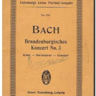 Brandenburgisches Konzert No. 3 G dur