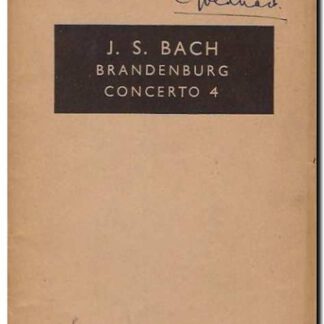 Brandenburgisches Concerto 4