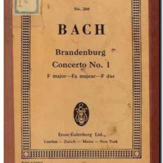 Brandenburgisches Concerto No. 1 F major