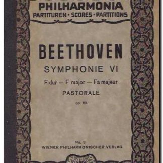 Symphonie VI F major Op 68