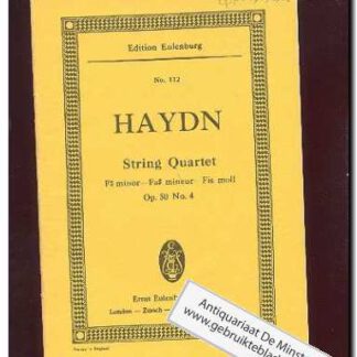Streichquartett f-min. op.50 no. 4