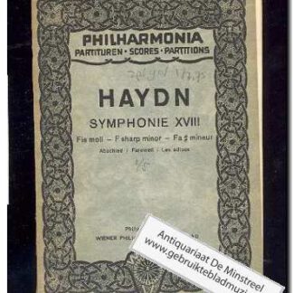 Symphonie XVIII Fis moll Abschied