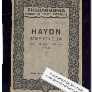 Symphonie XVI G dur