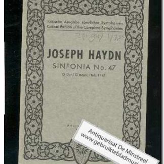 Sinfonia no. 47 G dur