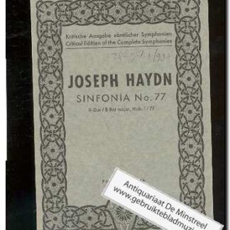 Sinfonia no. 77 B dur
