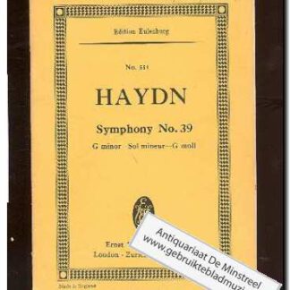 Symphony no. 39 g minor