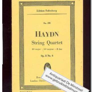 String Quartet Bes major opus 2 no. 6