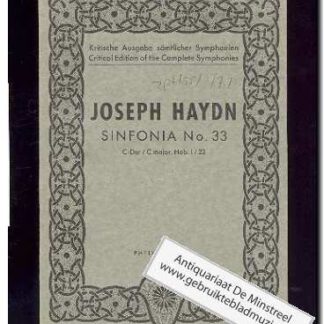 Sinfonia no. 33 C Dur Hob. 1/33