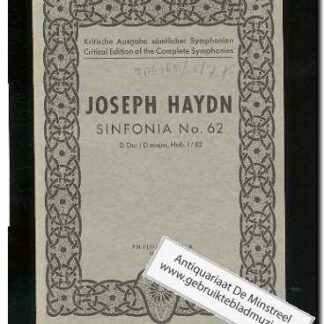 Sinfonia no. 62 D Dur Hob. 1/62