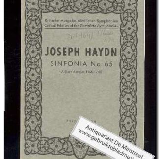 Sinfonia no. 65 A Dur Hob. 1/65