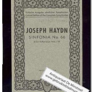 Sinfonia no. 66 B Dur Hob. 1/66
