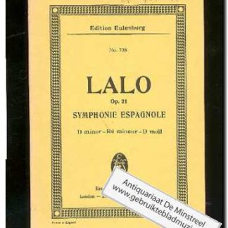 Symphonie Espagnole d minor opus 21
