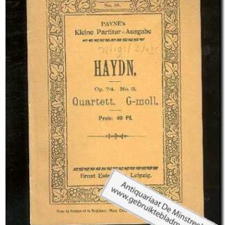 Quartett g moll opus 74 no. 3