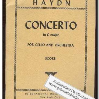 Concerto in C-maj. for celoo & orchestra