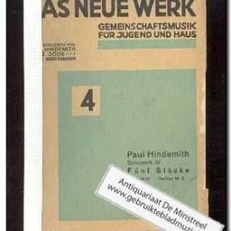 Schulwerk III & IV op.44